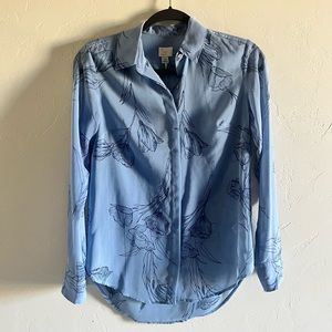 NWT Button Down Blouse